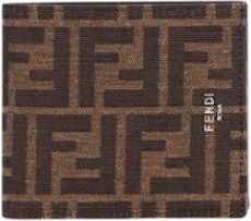 Fendi Stylish Jacquard Wallet