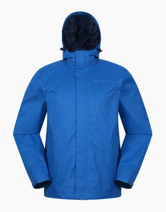 Mountain Warehouse Mens Mountain Warehouse Mens Torrent Waterproof Jacket - Blue - Size: 46/Regular