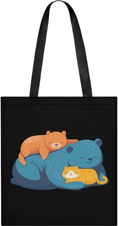 Generic Being Lazing Womens Tote Casual Shopping Bag Lightweight Shoulder Bags Hobos Handbag for Work Travel Daily 35x40cm