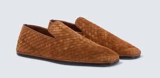 Bottega Veneta Zapatos slip-on Palazzo de ante Intrecciato