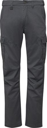 s.Oliver Cargohose S.OLIVER, Herren, Gr. XXL, N-Gr, anthrazit, Web, Obermaterial: 97% Baumwolle, 3% Elasthan, unifarben, bootcut fit lang, Hosen Cargohose, mit