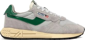 Autry Suede en Net Sneakers - Dames - Sneakers - Grijs - 37 EU - Polyester - Schoenen