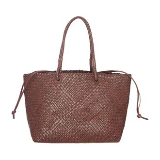 Ibeliv Bazika Woven Tote - Bags - Mujer - Marr&oacute;n - ONE SIZE