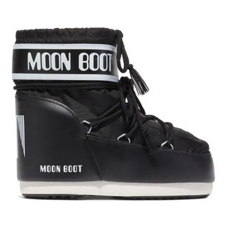 Moon Boot Schoenen, Dames, Zwart, 39 EU, Nylon, Icon Low Nylon
