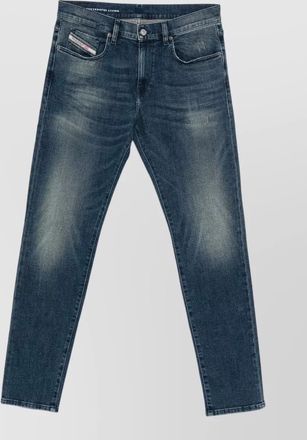 Diesel 2019 straight trousers belt loops five pockets