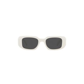 Prada Dames, Accessoires, Wit, Maat: 49 MM