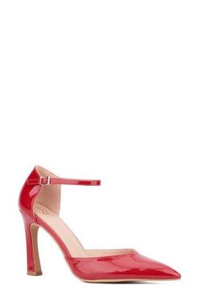 New York & Company Xaria Pump in Red Patent at Nordstrom Rack, Size 8.5
