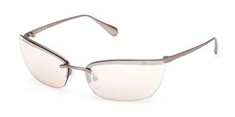 Max & Co. MO0150 38G Womens Sunglasses Gold Size 63