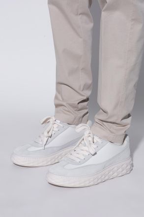 Jimmy Choo London Diamond Maxi Sports Shoes, Mens, Grey