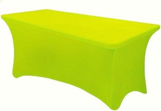 No Brand Mantel Rectangular De Una Sola Pieza, Lavable, Resistente A Las Arrugas Y Enrollable, Ideal Para Eventos, Bodas, Banquetes Y Fiestas [1837676 Cm, Verd