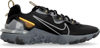 Nike Zwarte React Vision Sneakers - Heren - Hardloopschoenen - Zwart - 37 1/2 EU - Fitness