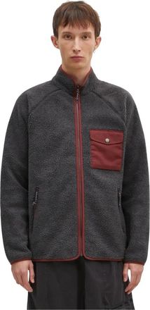 Fj&auml;llr&auml;ven Vardag Pile Fleece - Heren - Sweatshirts & Hoodies - Grijs - Maat: L Fleece