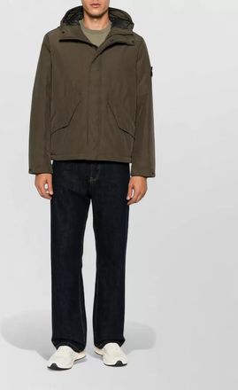 Stone Island hooded padded coat