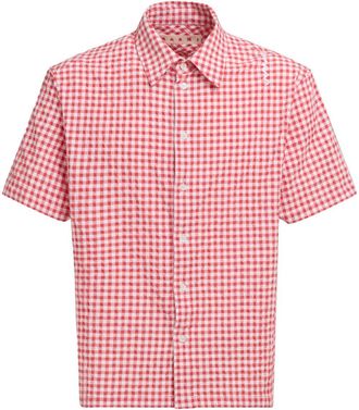 Marni Camicia a quadri - Rosso
