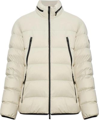 Moncler Dalalven Down Jacket - Heren - Gewatteerde jassen - Beige - M - Satijn - Jassen