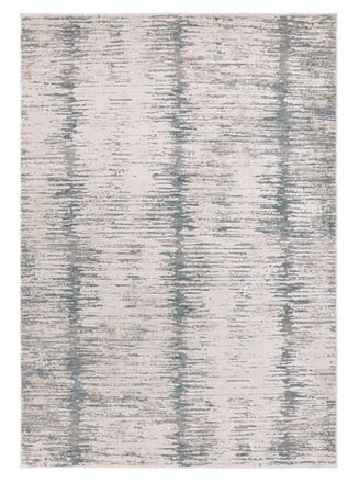 Novatrend Alfombra tejida plana moderna azul 120x160 cm