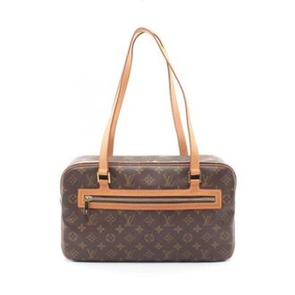 Louis Vuitton Pre-owned Vintage Monogram Shoulder Bag - Dames - Pre-owned - Bruin - Maat: ONE Size Leer