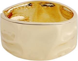 Panacea Hammered Hinged Bangle Bracelet in Gold at Nordstrom Rack