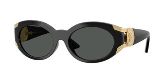 Versace VE4503U GB1/87 Womens Sunglasses Black Size 55