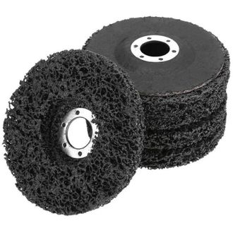 Trade Shop Trade Shop - 5pz Disco Abrasivo Per Asportazione Vernice Ruggine Saldatura 110mm Nylon A.05101