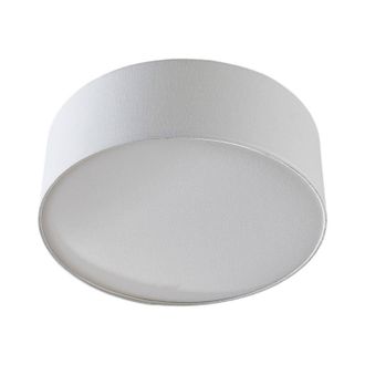 Lindby Lindby - L&aacute;mpara De Techo mariat En Blanco Textura, Tela, Tejido, Seda