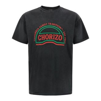 Willy Chavarria Heren, Tops, Zwart, Maat: XL Katoen