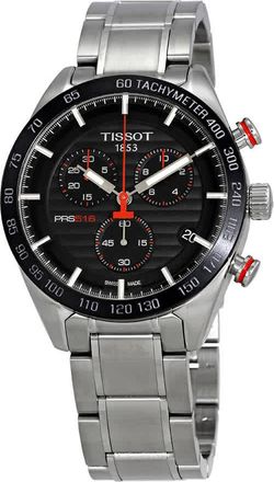 Tissot Tissot Chronograph Black Dial Mens Watch T100.417.11.051.01