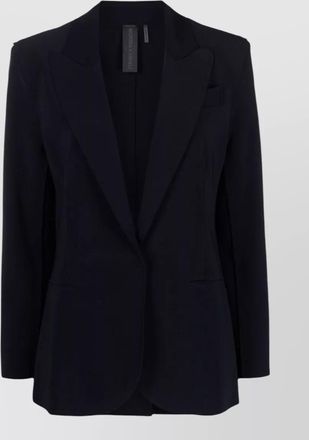 Norma Kamali single-breasted blazer