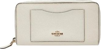 Coach Pre-owned Wallets, female, White, Size: ONE SIZE Pre-owned Leather Wallet