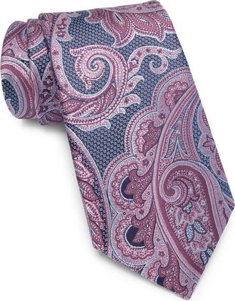 Nordstrom Rack Corbett Paisley Tie in Eggplant at Nordstrom Rack