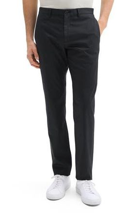 Theory Zaine Hanson Stretch Cotton Blend Pants in Black at Nordstrom Rack, Size 30
