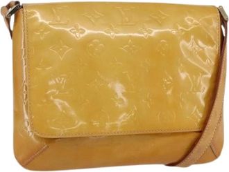 Louis Vuitton Pre-owned Cross Body Bag - Dames - Vintage Schoudertas - Beige - ONE Size - Leer - Vintage