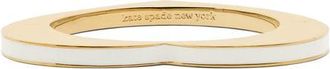 Kate Spade New York heart bangle bracelet in White. at Nordstrom