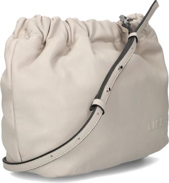 Liebeskind Liebeskind Berlin, Tassen, Dames, Beige, ONE Size, Chique Ruffle Hobo Schoudertas