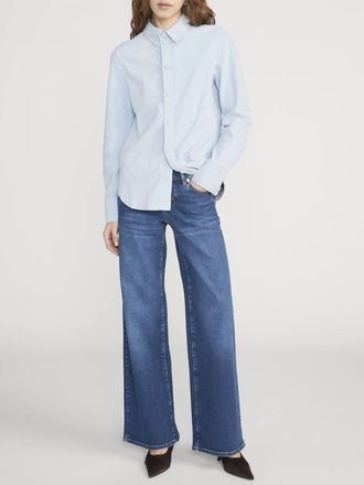 Frame Denim Low Rise Wide Leg Palazzo Jeans In Femma