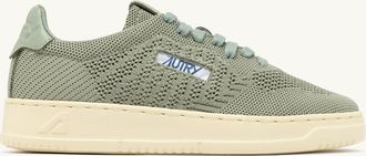 Autry MEDALIST EASEKNIT LOW SNEAKERS IN SEA GRASS KNIT