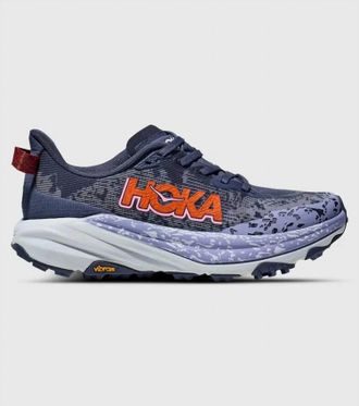 Hoka One One Womens Speedgoat 6 Sneakers In Nautical Dusk Sea Ice