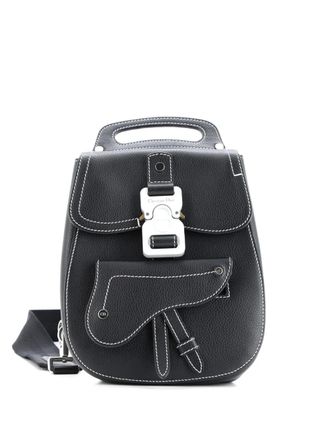 Dior Gallop Sling Bag Leather Medium crossbody bag - Zwart