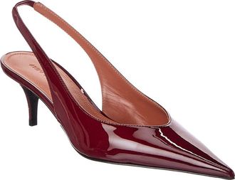 Amina Muaddi Amina Muaddi Anok Patent Slingback Pump