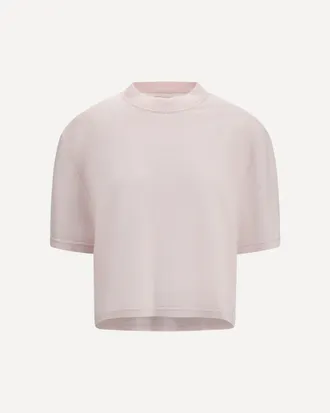 SA SU PHI Cropped T-shirt with round neckline Female 40