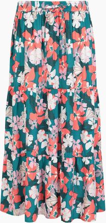 Mountain Warehouse Womens Mountain Warehouse Womens/Ladies Palermo Tiered Midi Skirt - Mixed - Size: 18/32in