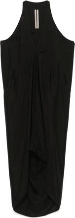 Rick Owens Kite midi dress - women - Cupro - 44 - Black
