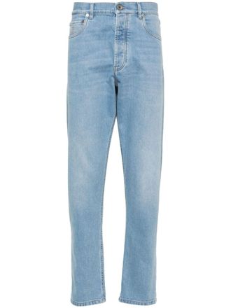 Brunello Cucinelli Jeans con applicazione - Blu