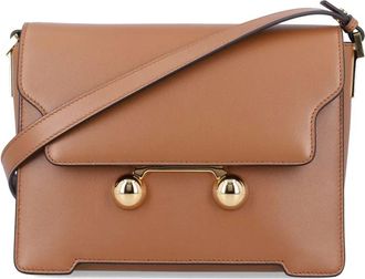 Marni Borsa a spalla Trunkaroo media - Marrone