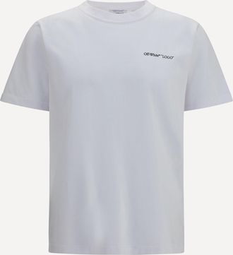 Off-white Logo Quote T-shirt Male XXL