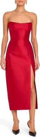Amanda Uprichard Ivy Dress In Red
