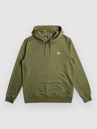 Quiksilver Basic Felpa con Cappuccio verde