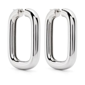 Jil Sander Stijlvolle Mode Sieraden Oorbellen - Dames - Oorbellen - Grijs - ONE Size - Accessoires
