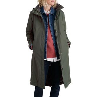 Seasalt Cornwall Janelle Waterproof Coat in Woodland at Nordstrom, Size 14 Us