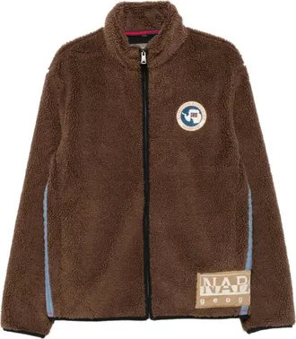 Napapijri Heren, Jassen, Bruin, Maat: XL Fleece